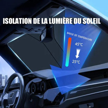 Pare-soleil pliable pour pare-brise